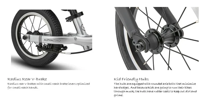Prevelo Alpha Zero 12 Inch Kids Complete Balance Bike Silver-3